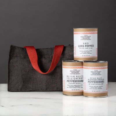 Peppercorns from around the world gift bag