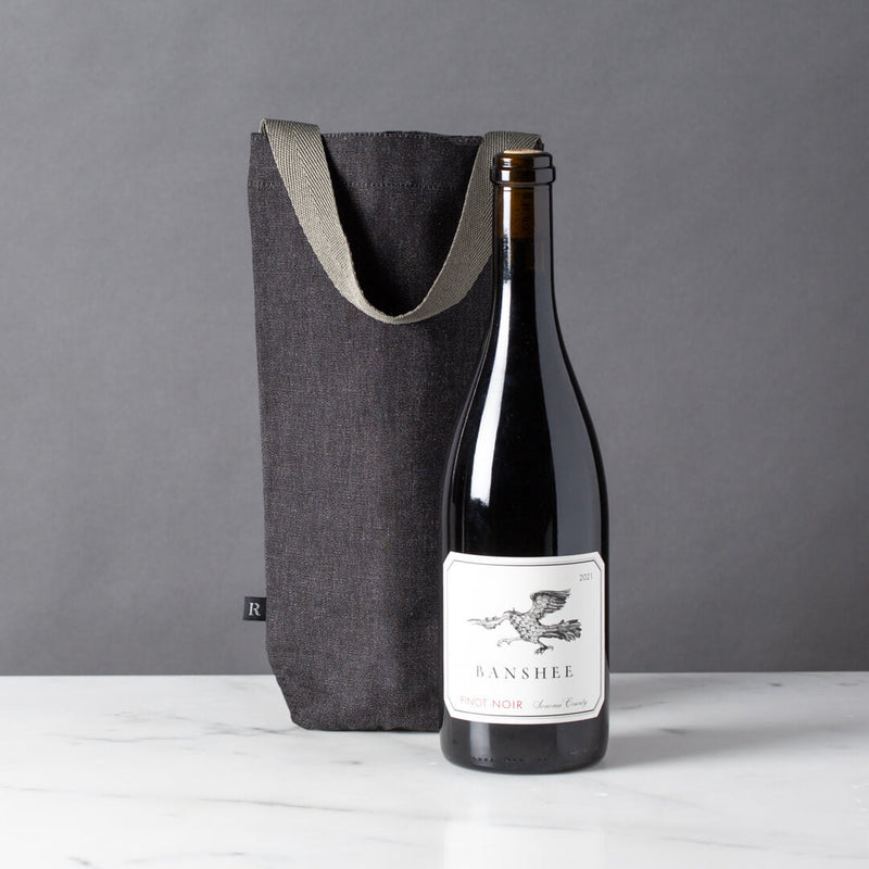 Fabric Wine Gift Bags, Set of 3, Assorted Colors-Wine Bags-Canvas-The Reluctant Trading Experiment