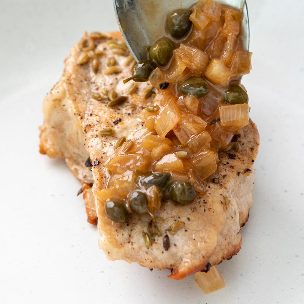 Fennel Seed Pork Chops by Sarah Marshall