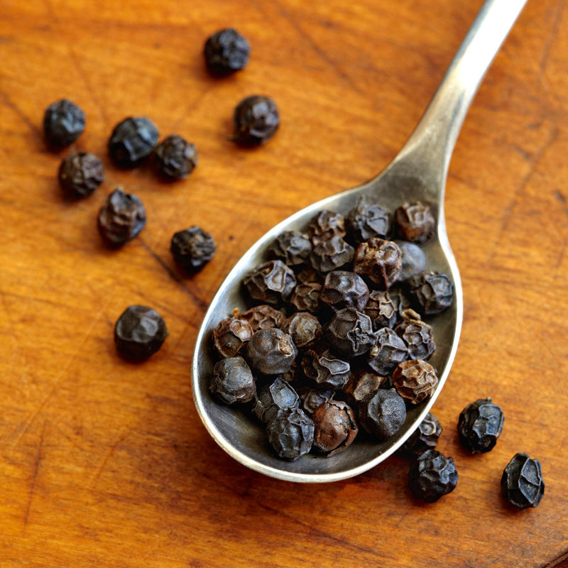 USDA Organic Whole Tellicherry Peppercorns fresh from India